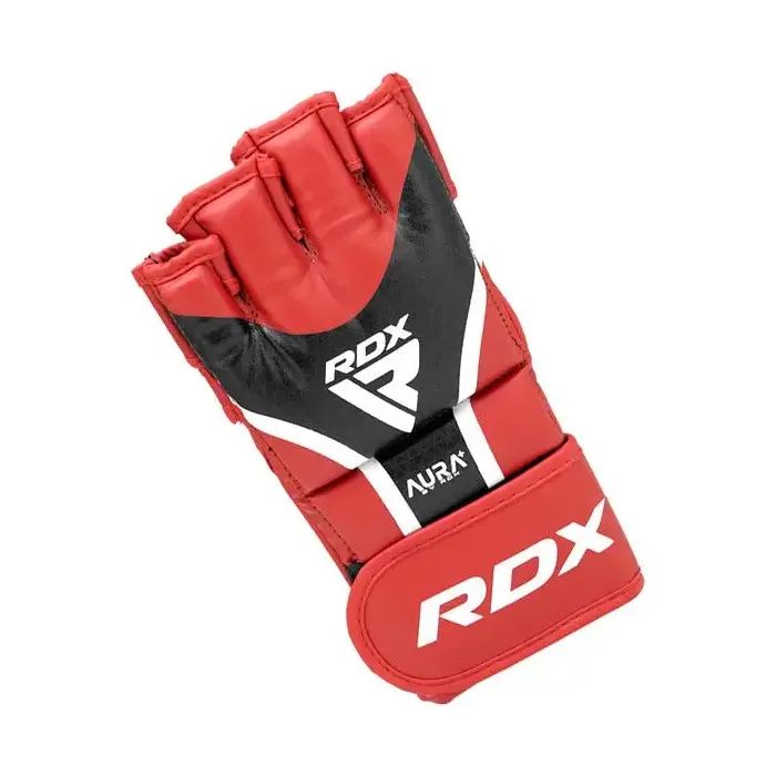 Перчатки для MMA RDX Aura Plus T-17 Red/Black M (GGR-T17RB-M+) изображение 3