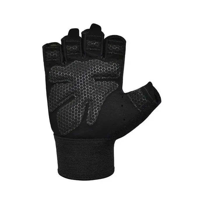 Перчатки для фитнеса RDX W1 Half Gray Plus XL (WGA-W1HG-XL+) изображение 4