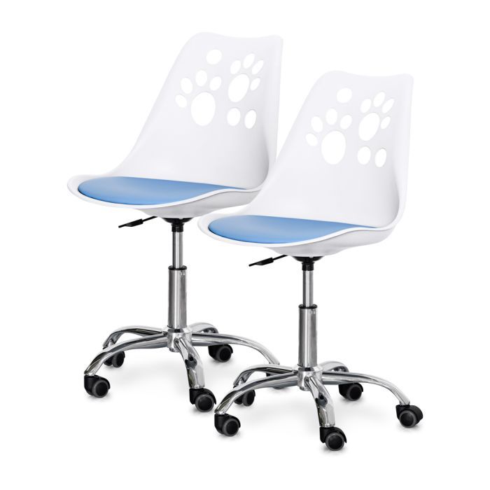 Дитяче крісло Evo-kids Indigo 2 шт White / Pink (H-232 W/PN -X2)