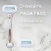 Бритва Gillette Venus Extra Smooth Sensitive RoseGold с 3 сменными картриджами (7702018609994) изображение 5