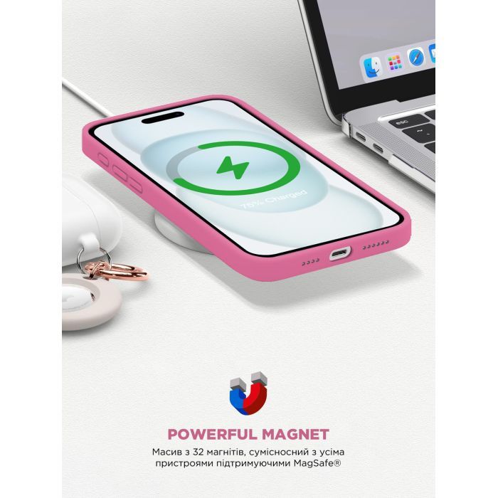 Чехол для мобильного телефона Armorstandart ICON2 MagSafe Apple iPhone 15 Sunshine (ARM77011) изображение 9