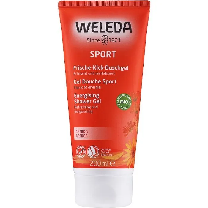 Гель для душа Weleda Arnika Sports Shower Gel 200 мл (7611916154317)