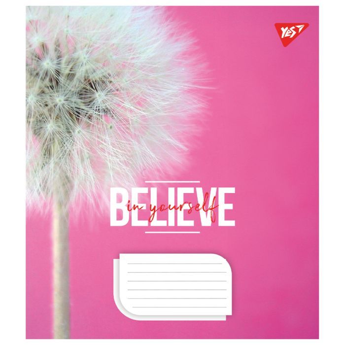 Зошит Yes Believe in yourself 48 аркушів клітинка (767104) зображення 4