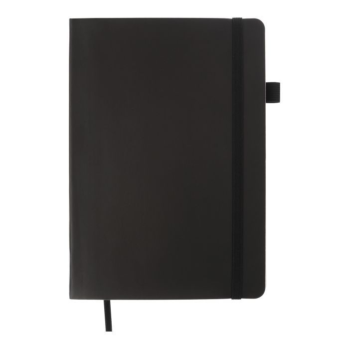 Книга записная Buromax BRIEF, L2U А5 96 листов линия, черный (BM.295204-01)