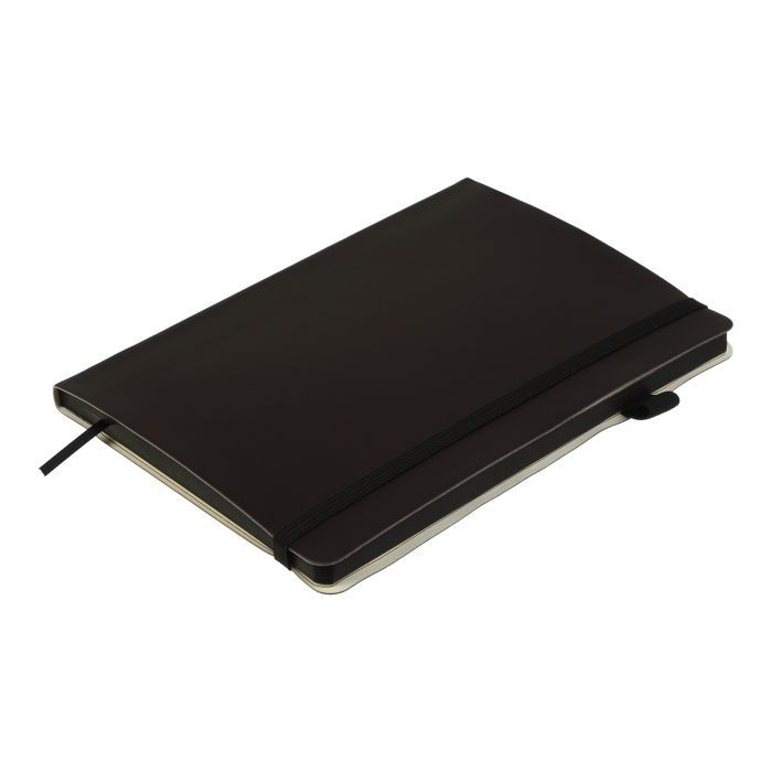 Книга записная Buromax BRIEF, L2U А5 96 листов линия, черный (BM.295204-01) изображение 3