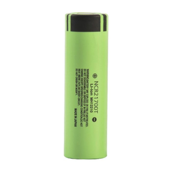 Аккумулятор 21700 5000mAh, 3.7V-4.2V, Green (NCR 21700T) Panasonic (MH12210 / 22659)