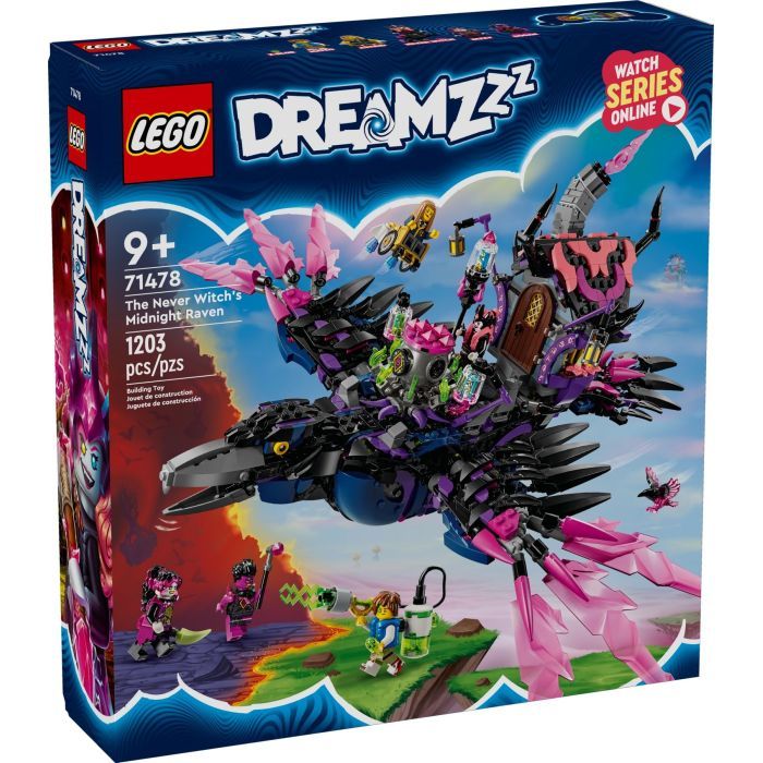 Конструктор LEGO DREAMZzz Опівнічний ворон Невідьми (71478)
