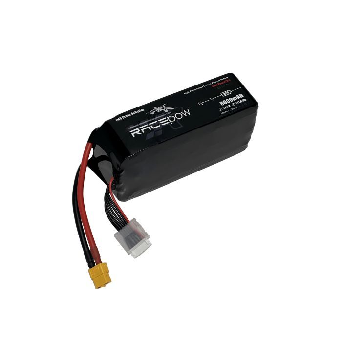 Аккумулятор для дрона RacePow Lipo 6s 8000mAh 80C XT60 (8000mAh-6s-80C) изображение 2