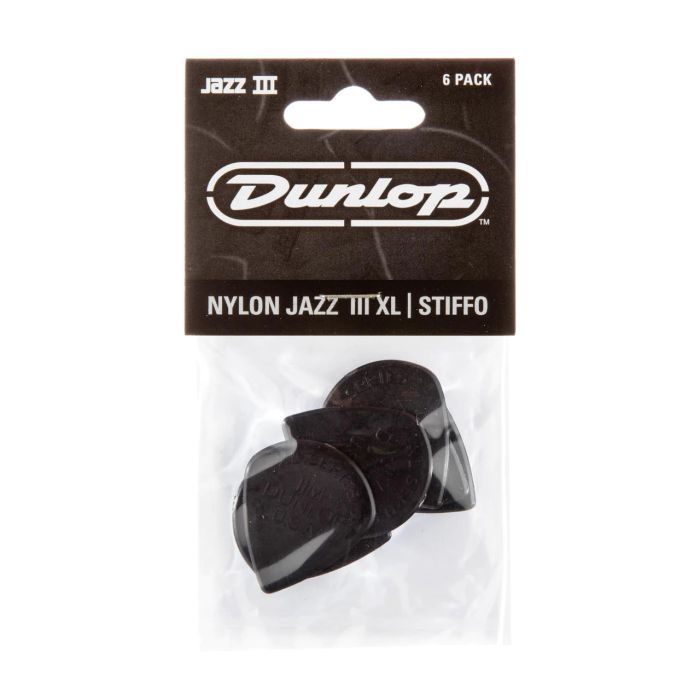 Медиатор Jim Dunlop Jazz III XL Stiffo Pick 6 шт. (47PXLS) изображение 2