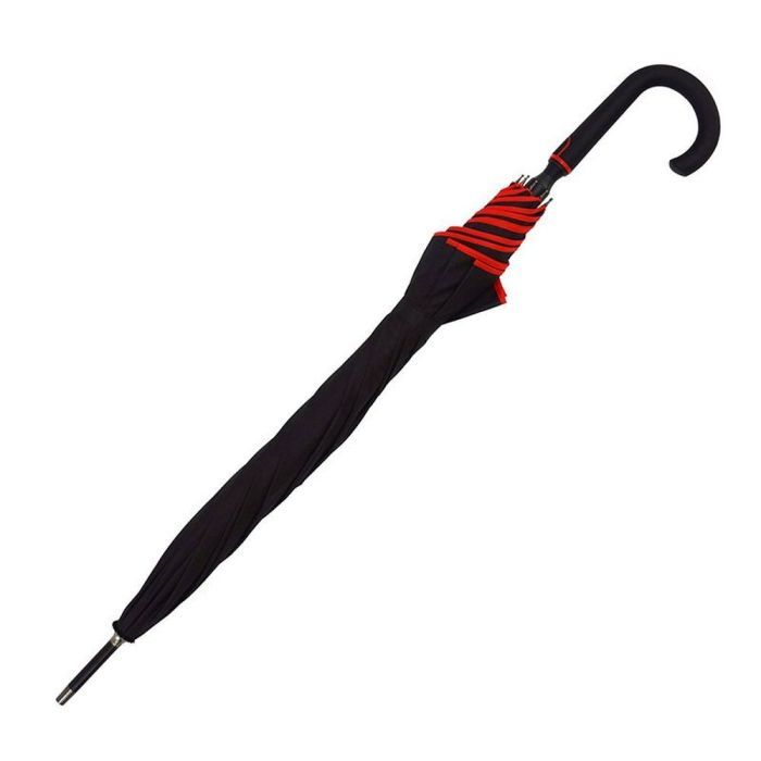 Зонт Line Art Черно-оранжевый (7130010) изображение 2