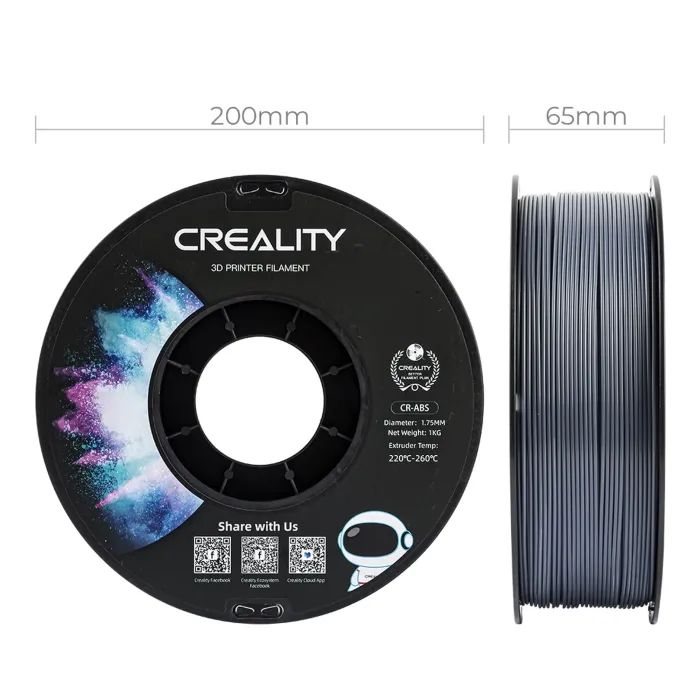 Пластик для 3D-принтера Creality ABS 1кг, 1.75мм, blue (3301020036) изображение 6