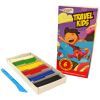 Пластилин ГАММА'UA Travel kids Со стеком 6 цветов 72 г (4820072539811)