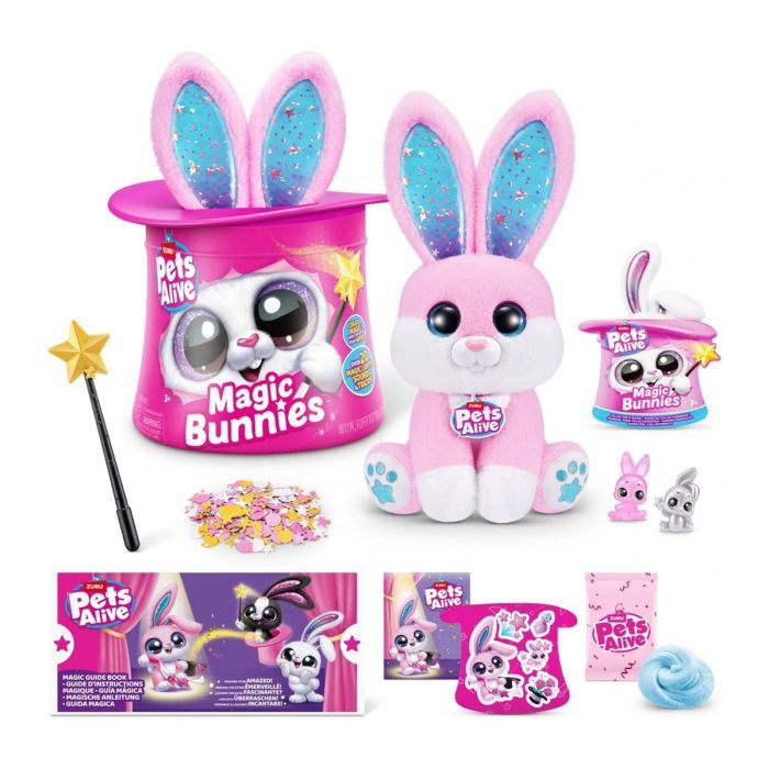 Интерактивная игрушка Pets & Robo Alive Кролик-волшебник (9549) изображение 6