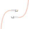 Дата кабель USB-C to Lightning 1.0m 27W pink ColorWay (CW-CBPDCL061-P) зображення 6