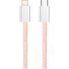 Дата кабель USB-C to Lightning 1.0m 27W pink ColorWay (CW-CBPDCL061-P) зображення 7