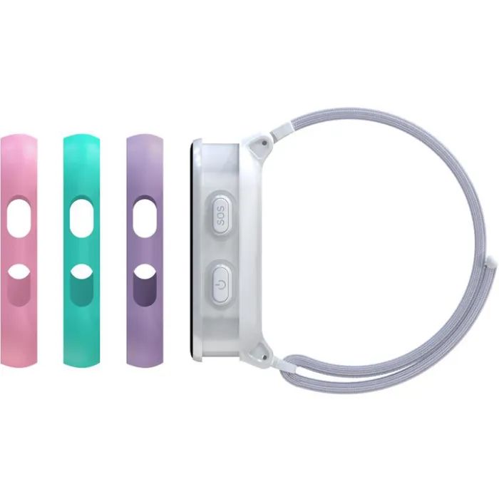 Смарт-годинник Gelius Pro GP-PK008 (Rainbow) White Kids smart watch with GPS/4G (Pro GP-PK008 (Rainbow) White) зображення 2