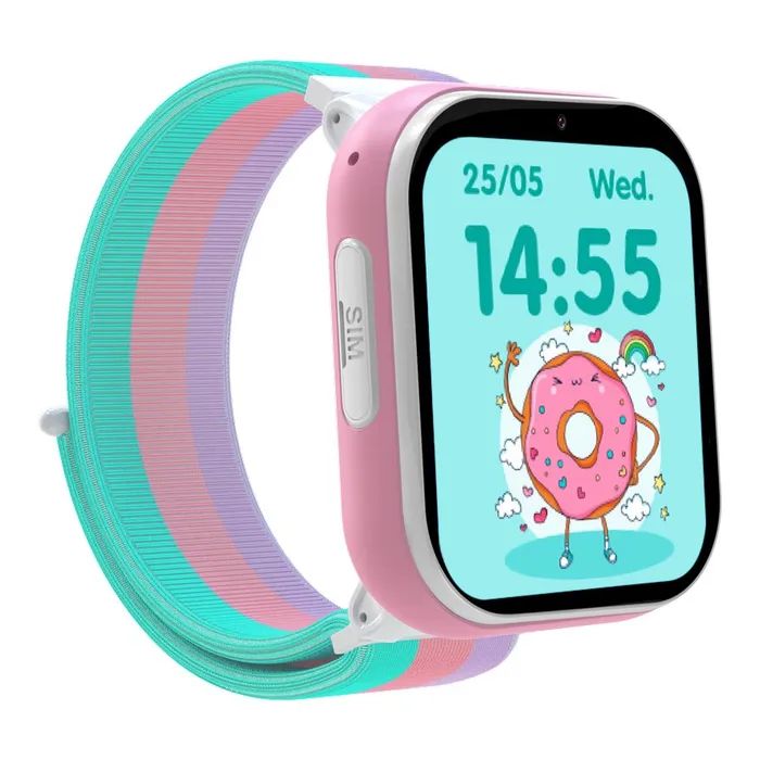 Смарт-годинник Gelius Pro GP-PK008 (Rainbow) White Kids smart watch with GPS/4G (Pro GP-PK008 (Rainbow) White) зображення 3