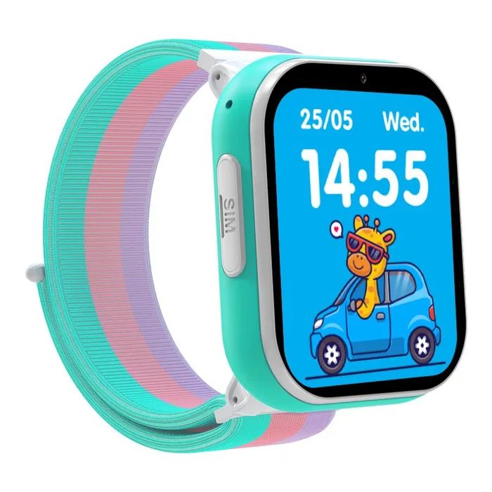 Смарт-годинник Gelius Pro GP-PK008 (Rainbow) White Kids smart watch with GPS/4G (Pro GP-PK008 (Rainbow) White) зображення 4
