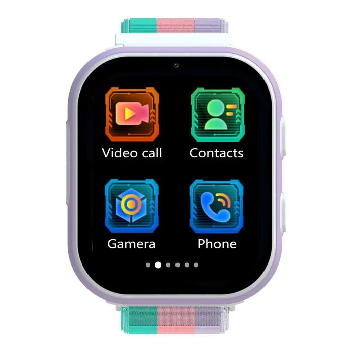 Смарт-годинник Gelius Pro GP-PK008 (Rainbow) White Kids smart watch with GPS/4G (Pro GP-PK008 (Rainbow) White) зображення 8