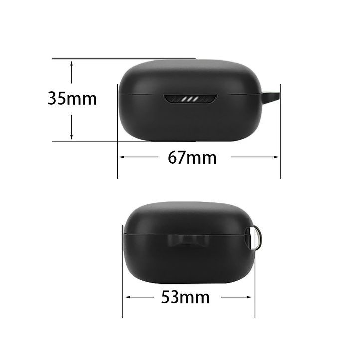 Чехол для наушников BeCover Silicon для JBL Live Pro 2 TWS Black (710955) изображение 3