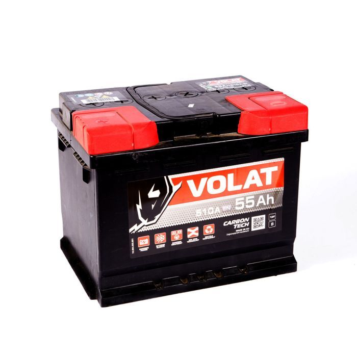 Аккумулятор автомобильный VOLAT 55A +лів (1) (L2) 510А