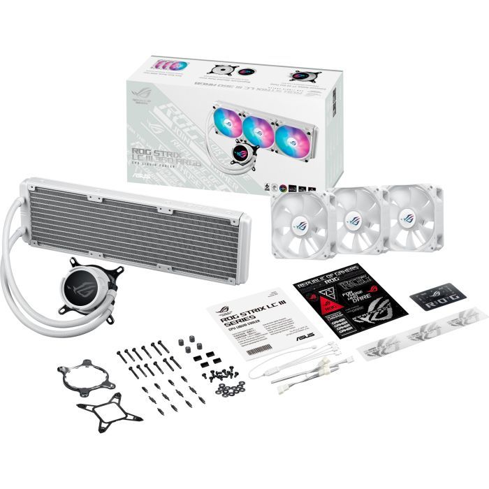 Система рідинного охолодження ASUS ROG-STRIX-LC-III-360-ARGB-WHT (90RC00T2-M0UAY0) зображення 11