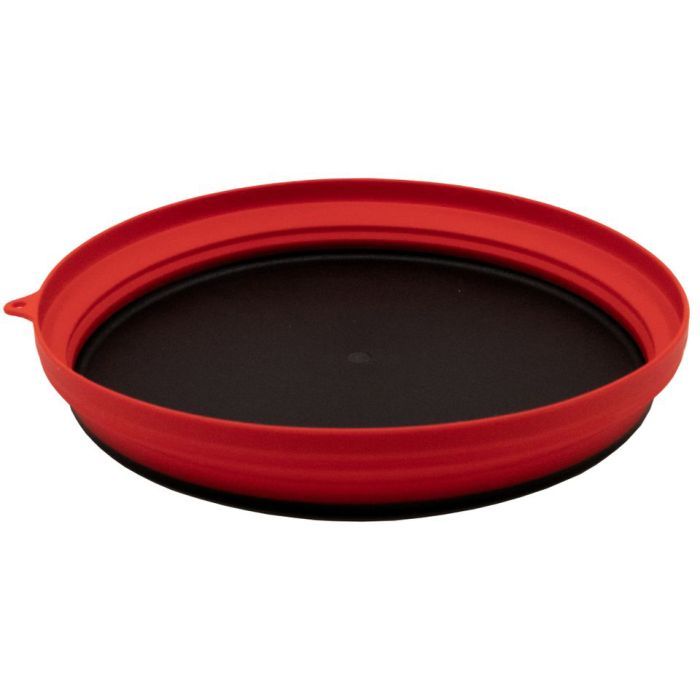 Миска туристическая Tramp силиконовая с пластиковым дном 1070 мл (TRC-124-terracota) изображение 3