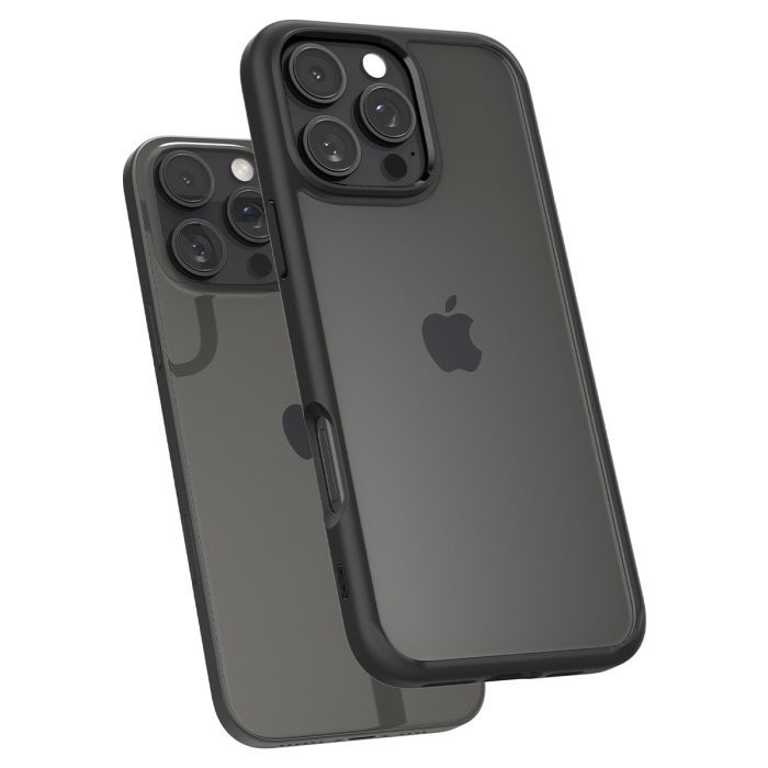 Чехол для мобильного телефона Spigen iPhone 16 Pro Ultra Hybrid Matte Black (ACS08125) изображение 3