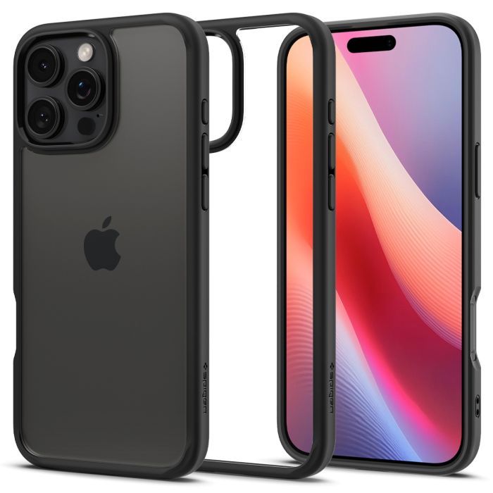 Чехол для мобильного телефона Spigen iPhone 16 Pro Ultra Hybrid Matte Black (ACS08125) изображение 5