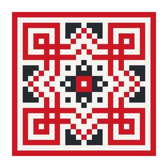 Картина по номерам ArtCraft Украинский орнамент 30х30 см (13040-AC)