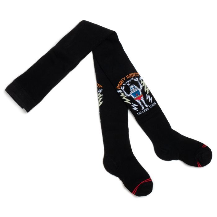 Колготки детские UCS Socks с роботом (M0C0301-2300-3B-gray) изображение 2