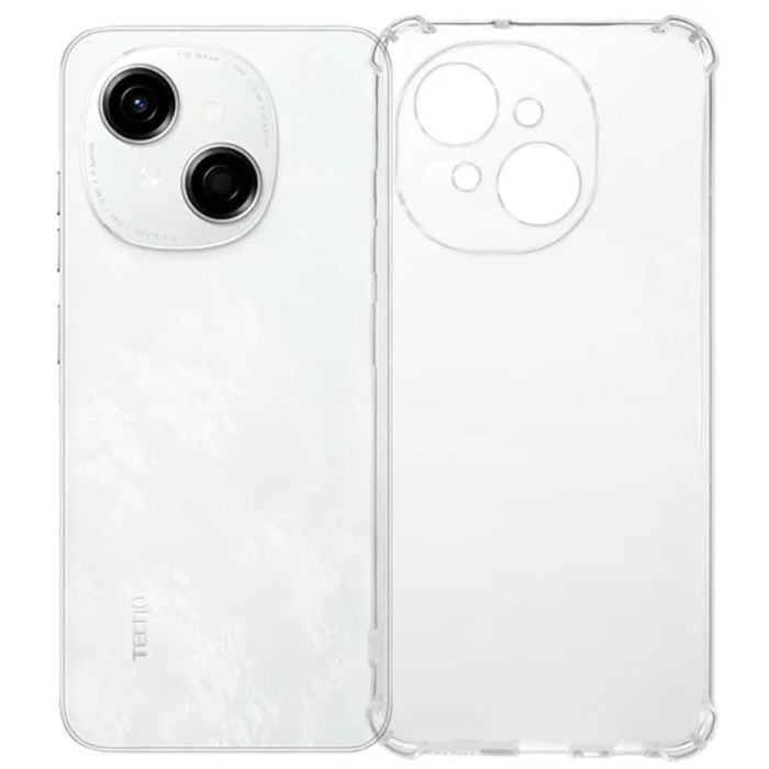 Чохол до мобільного телефона BeCover Anti-Shock Tecno Spark Go 1 (KL4) Clear (712782) зображення 3