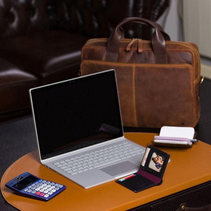 Кошелек Visconti AP60 Thun Black Burgundy (AP60 BLK/BG) изображение 5