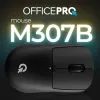 Мишка OfficePro M307B Silent Click Wireless/Bluetooth Black (M307B) зображення 5