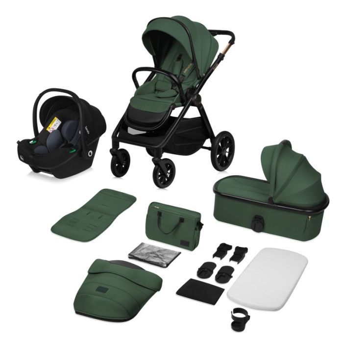 Коляска Lionelo 3 в 1Layla Black Onyx (LO-LAYLA 3IN1 BLACK ONYX) изображение 12