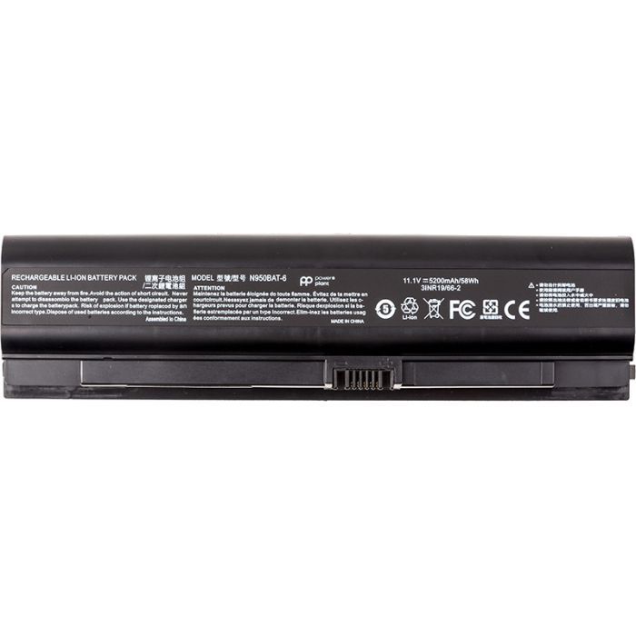 Аккумулятор для ноутбука Clevo N957TD (N950BAT) 11.1V 4400mAh PowerPlant (NB400201)