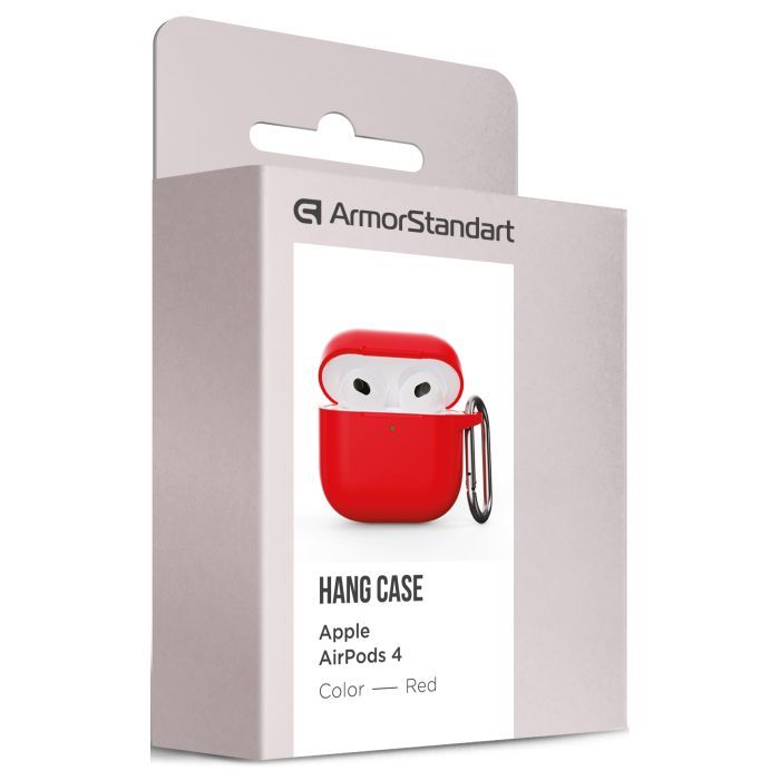 Чохол для навушників Armorstandart Hang Case для Apple AirPods 4 Lavender (ARM81282) зображення 3