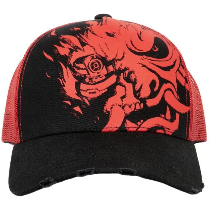 Кепка Jinx Cyberpunk 2077 - Distressed Samurai Trucker Hat (JINX-10834) зображення 2