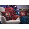 Плед Ardesto Christmas Fleece 130x160см, 100% полиэстер, клетка, красный (ART0717PB) изображение 4