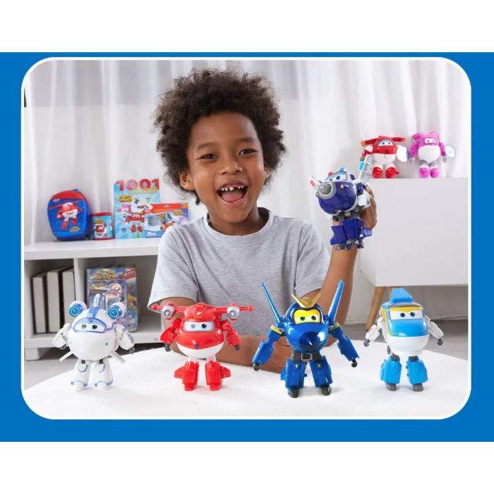 Трансформер Super Wings Transforming Джером (Jerome) (EU770230) изображение 9