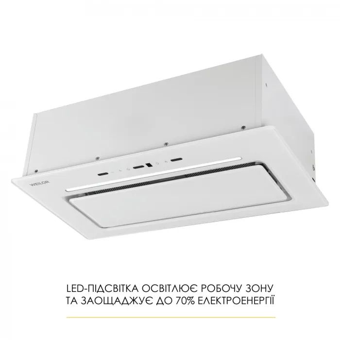 Вытяжка кухонная Weilor LUMINA WBG 66 WHITE изображение 6