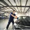 Шлифовальная машина Bosch полировальная GPO 950 950Вт, 180мм, 600-2100об/мин 2.3кг (0.601.3A2.020) изображение 3