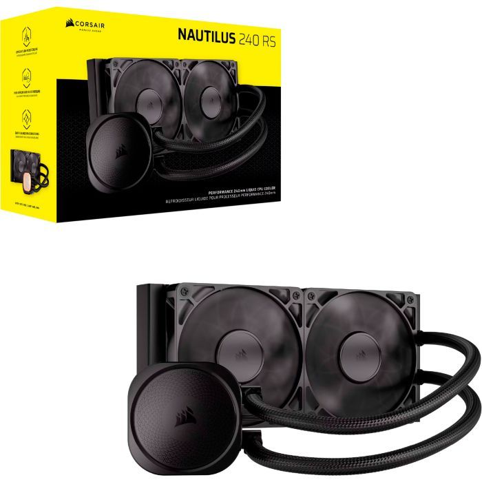 Система жидкостного охлаждения Corsair NAUTILUS 240 (CW-9060088-WW) изображение 11