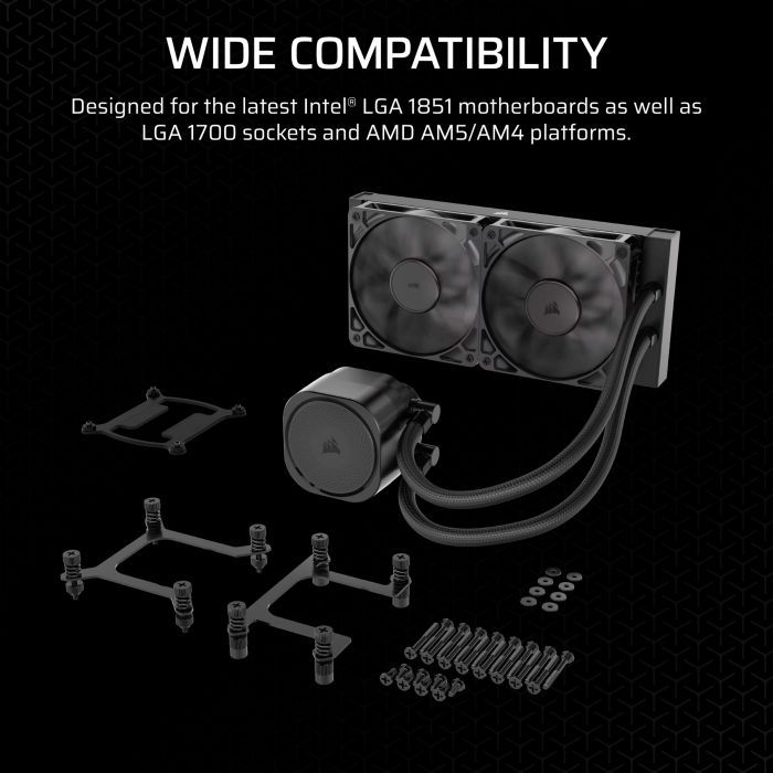 Система жидкостного охлаждения Corsair NAUTILUS 240 (CW-9060088-WW) изображение 12