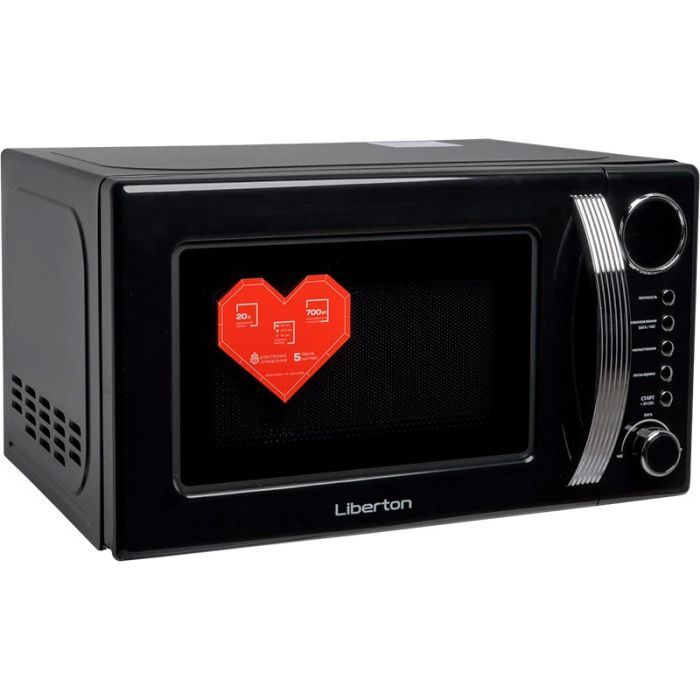 Микроволновая печь Liberton LMW-2083E black изображение 2
