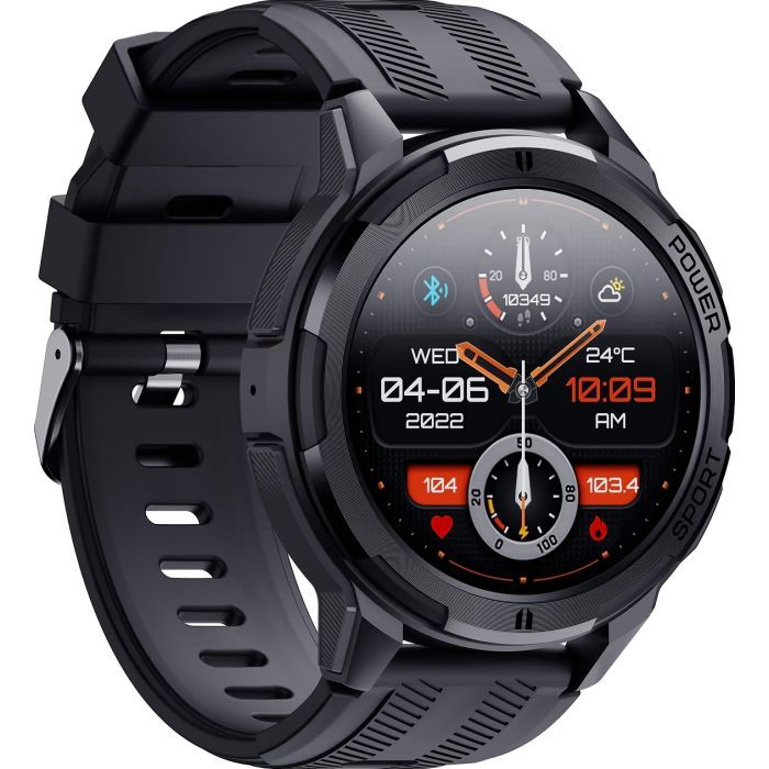 Смарт-годинник OUKITEL BT10 Black (BT10_black) зображення 3