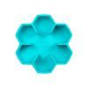 Универсальная посуда для животных WAUDOG Silicone миска для медленного питания 450 мл голубая (23532) изображение 2