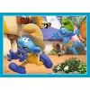 Пазл Trefl The Smurfs Село Смурфів 4 in 1 (35, 48, 54, 70) елемента (5900511346565) зображення 4