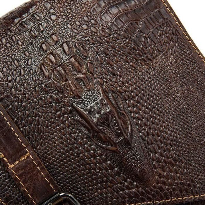 Сумка Vintage Коричнева (20038) зображення 6