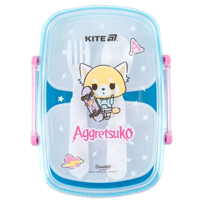 Ланч-бокс детский Kite Aggretsuko з наповненням 750 мл (AR25-181) изображение 2